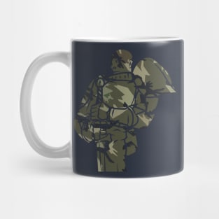 Knight Paladin (Camo): A Fantasy Design Mug